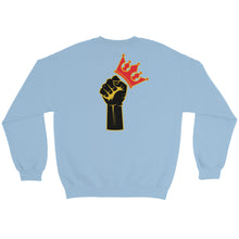 Live Golden Black Power Fist Sweatshirt - Gold Letters (8 Colors)