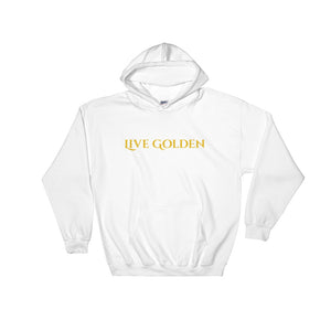Live Golden Black Power Fist Hooded Sweatshirt (8 Colors)