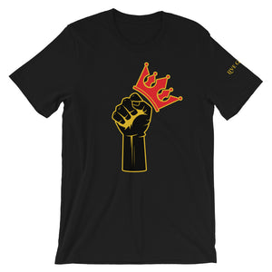Royal Black Power Fist T-Shirt - Black
