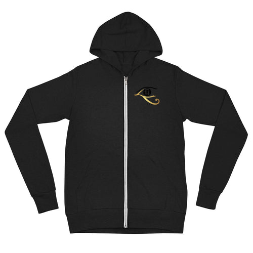 Live Golden Eye - Unisex zip hoodie (3 Colors)