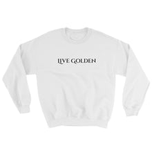 Live Golden Black Power Fist Sweatshirt