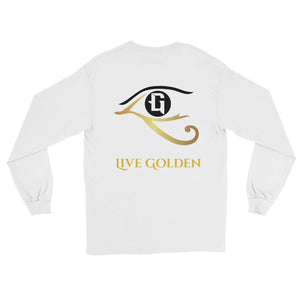 Live Golden Eye - Back Logo Long Sleeve Shirt (13 Colors)