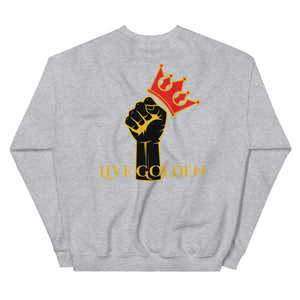 Black Power Fist - Back Logo Unisex Sweatshirt (10 Colors)