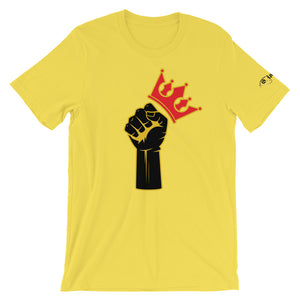 Royal Black Power Fist T-Shirt (17 colors)