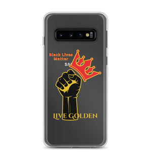 Live Golden Black Lives Matter - Samsung Cases