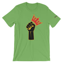 Royal Black Power Fist T-Shirt (17 colors)