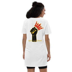 Black Power Fist - Cotton t-shirt dress (4 Colors)