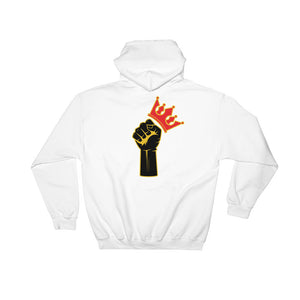 Live Golden Black Power Fist Hooded Sweatshirt (7 Colors)