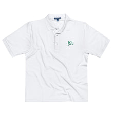 Live Golden - Embroidered Polo Shirt - Kelly Green Logo